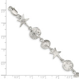 Sterling Silver Seashells Bracelet - QA-D64DBBB8-5354