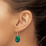 Sterling Silver Serpentine Earrings