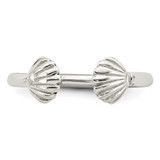 Sterling Silver Shell Ring - QR-F7FB0292-9172