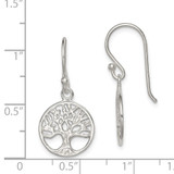 Sterling Silver Shepherd Hook Earrings - QE-BEDDC9E2-2512