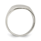 Sterling Silver Signet Ring - QR-06121F6B-4836