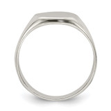 Sterling Silver Signet Ring - QR-24FD1849-5579