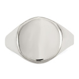 Sterling Silver Signet Ring - QR-788FBB1D-9206