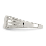 Sterling Silver Signet Ring - QR-B6502F69-8303