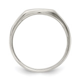 Sterling Silver Signet Ring - QR-D27FD2DB-8537