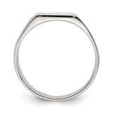 Sterling Silver Signet Ring - QR-DDD4B2E3-9414
