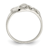 Sterling Silver Snake Ring - QR-8D2D51AF-3526