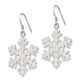 Sterling Silver Snowflake Dangle Earrings - QE-03ABCCC1-8739