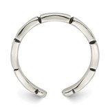 Sterling Silver Solid Toe Ring - QR-4DBD6725-3714