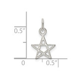 Sterling Silver Star Charm - QC-8D9AEFE2-5992