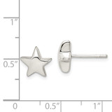 Sterling Silver Star Earrings - QE-7DAC8949-7163