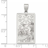 Sterling Silver The Star Tarot Card Pendant