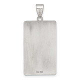 Sterling Silver The Tower Tarot Card Pendant