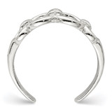 Sterling Silver Toe Ring - QR-478F5908-9545