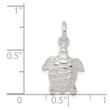 Sterling Silver Turtle Charm - QC-86049858-5846