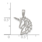 Sterling Silver Unicorn Charm - QC-59C87C21-5541