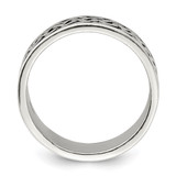 Sterling Silver Weave Design Ring - QR-DA11FE2B-4754