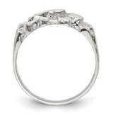 Sterling Silver Woman's Nugget Ring - QR-12948753-9462