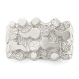 Sterling Silver Woman's Nugget Ring - QR-79BC161B-7916