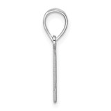 Sterling Silver/Rhodium-plated Montana Stare Pendant