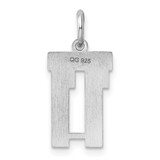Sterling Silver/Rhodium-plated Polished Number 11 Charm - QS-E5A5B2C2-5788