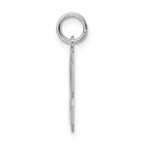 Sterling Silver/Rhodium-plated Polished Number 53 Charm - QS-8D4376FD-6398