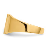 14k 8.5x9.0mm Open Back Signet Ring - RS-D8603D15-9834