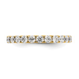 True Origin 14K 1 1/2 carat Lab Grown Diamond VS  D E F  Size 6.5 Eternity Ring