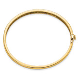 True Origin 14k 1 5/8 carat Lab Grown Diamond VS D E F 6.75 inch Bangle - BM-311ABFCC-5226