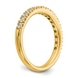 True Origin 14K 1/2 carat Lab Grown Diamond VS  D E F  Band