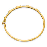 True Origin 14k 1/2 carat Lab Grown Diamond VS D E F 6.75 inch Bangle - BM-5F9DC95E-7373