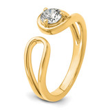 True Origin 14k 1/2 carat Lab Grown Diamond VS D E F Band - RM-06C40B27-4979