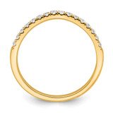 True Origin 14k 1/2 carat Lab Grown Diamond VS DEF Set of Two Wedding Bands - RM-A89851F3-4622