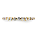 True Origin 14k 7/8 carat Lab Grown Diamond VS D E F Eternity Band - ET-A3CAD027-3087