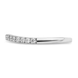 True Origin 14k White Gold 1/2 carat Lab Grown Diamond VS DEF Set of Two Wedding Bands - RM-2E8CBD60-3167