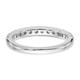 True Origin 14K White Gold 3/4 carat Lab Grown Diamond VS  D E F  Wedding Band