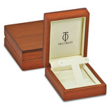 True Origin 14k White Gold 4 7/8 carat Lab Grown Diamond VS DEF Patented Safety Clasp In and Out Hoop Earrings