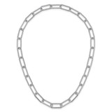 True Origin 14k White Gold 8 5/8 carat Lab Grown Diamond VS+ F+ 18 inch Link Necklace