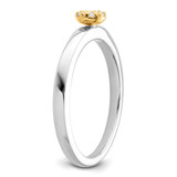 Two Promises 14k Two-tone 1/15 carat Lab Grown Diamond VS/SI+ G+ Complete Promise Band