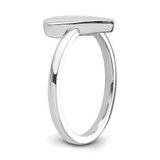 White Ice Sterling Silver Rhodium-plated Diamond Heart Ring - QW-96D2E65D-7751