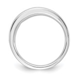 White Ice Sterling Silver Rhodium-plated Diamond Ring - QW-63A0DEDD-9656