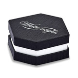 White Night Sterling Silver Rhodium-plated Black and White Diamond 7.5 Inch Bracelet - QD-D984CB32-3403