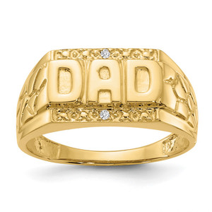 14k AA Diamond men's ring - Y6-31D18D51-1715