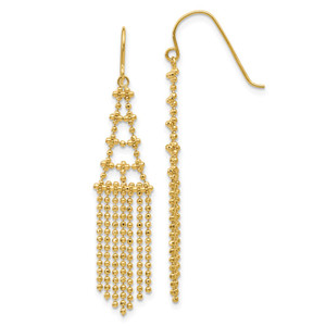 14K Beaded Earrings - SF-79642AA8-2368