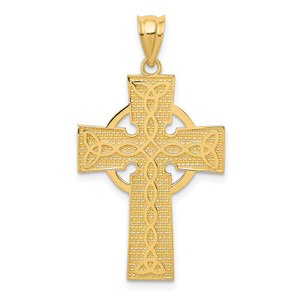 14k Celtic Cross Pendant - K5-2D4A3495-7653