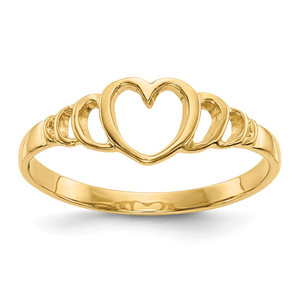 14k Children's Heart Ring - R2-4DD160CB-8453