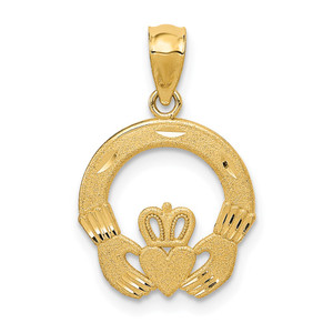 14k Claddagh Charm - M2-45F1204C-1280