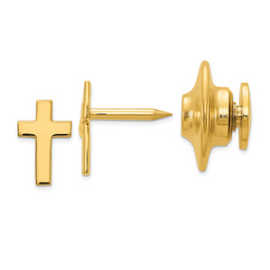 14k Cross Tie Tac - XR-1B699703-8817