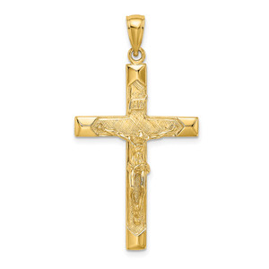14K Crucifix Charm - K8-2AF5CF87-8681