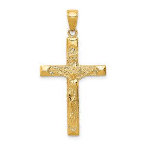 14K Crucifix Pendant - C4-9A447837-8642